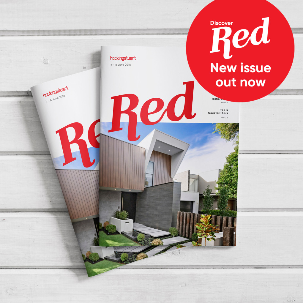 Red Magazine Promotional Designs